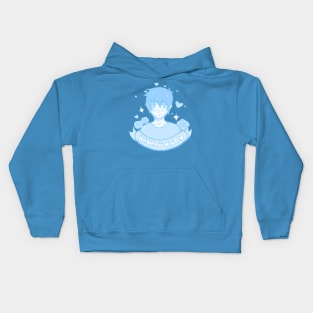 kawaii boy ! blue Kids Hoodie